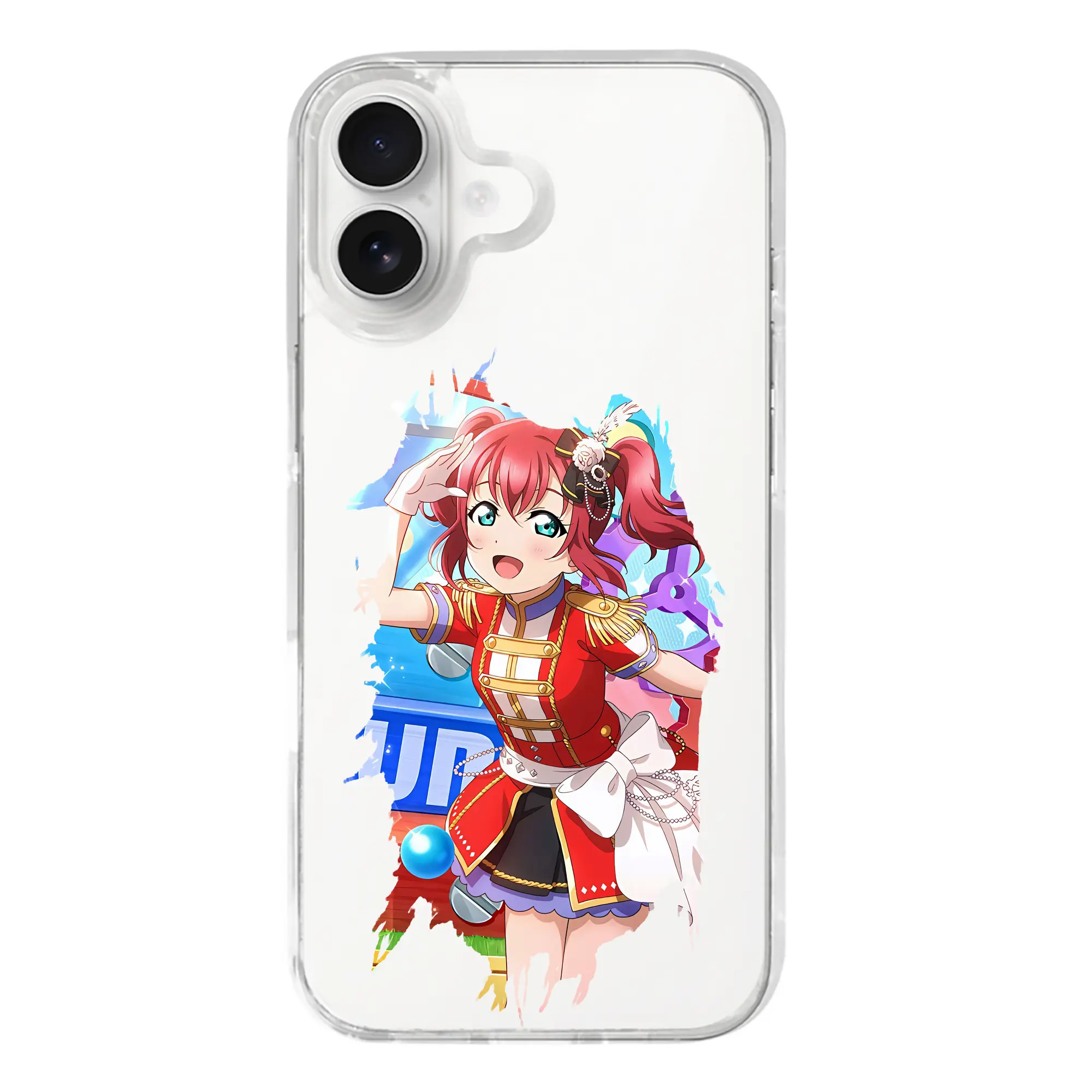 Love Live! グッズ,黒澤ルビィ - iPhone 17シリーズ 透明スマホケース – 薄型・耐衝撃・精密フィット保護カバー